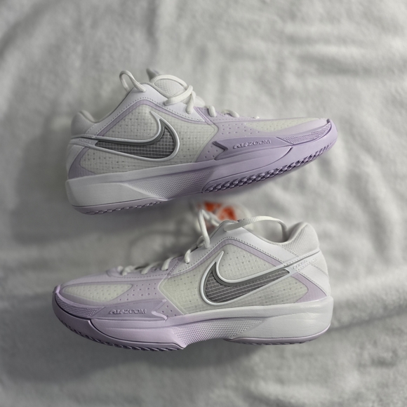 Nike Air Zoom GT Cut Cross Barely Grape - HF0218 100 - Basketball Shoes Size 8.5 - Picture 3 of 6